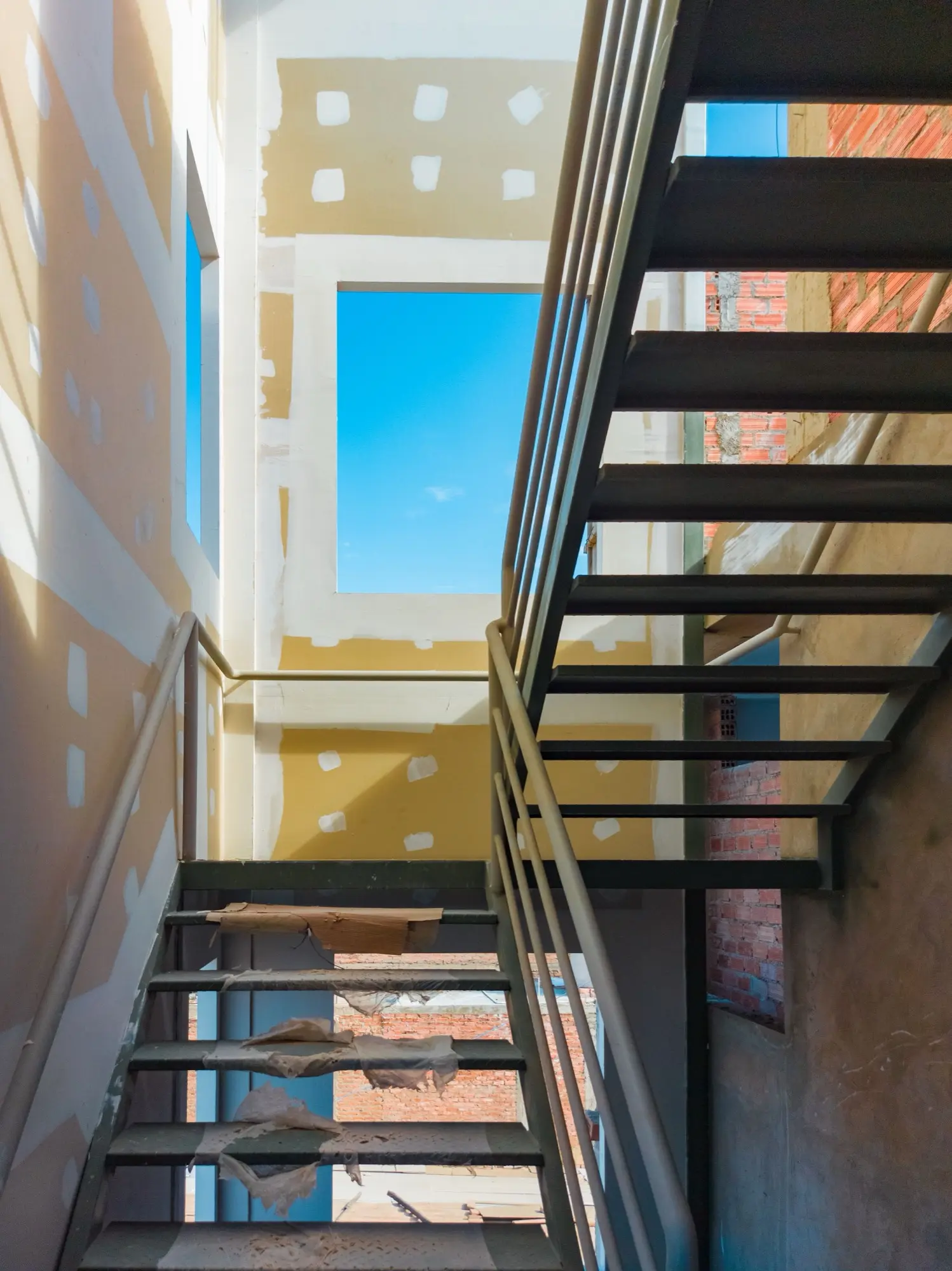 A freshly painted interior in a Cambridge Park home